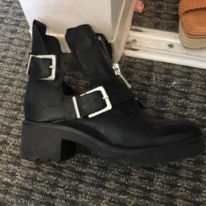 steve madden combat boots